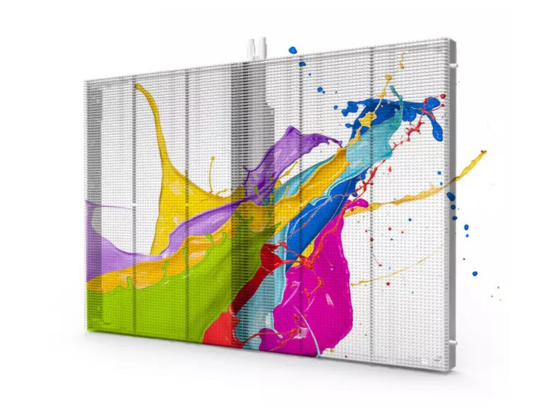 P3.91-7.81 transparent led screen